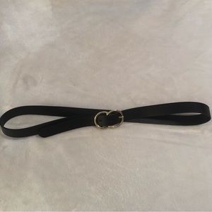 A NEW DAY • 43.5”- 47” black leather belt